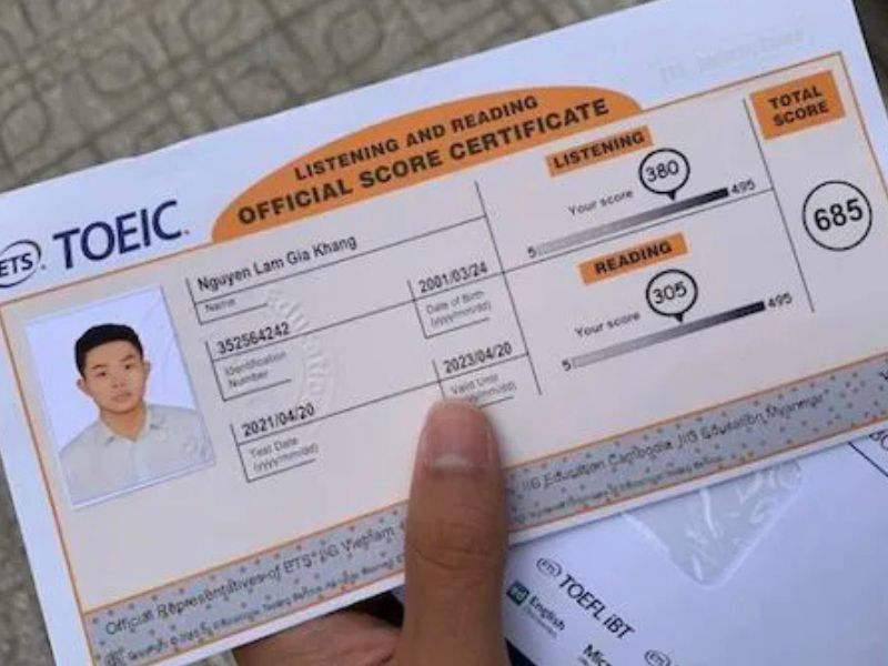 Bằng TOEIC có giá trị bao lâu? 